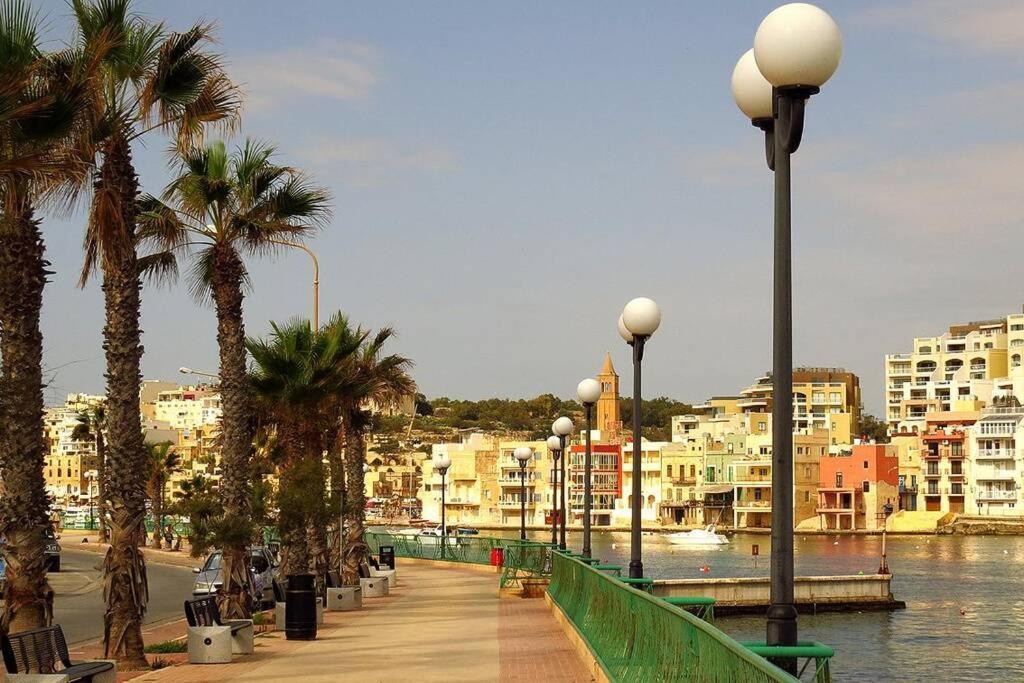 Ramzam - Spacious & Modern 3 Bedroom Apartment With Roof Terrace Marsaskala Extérieur photo