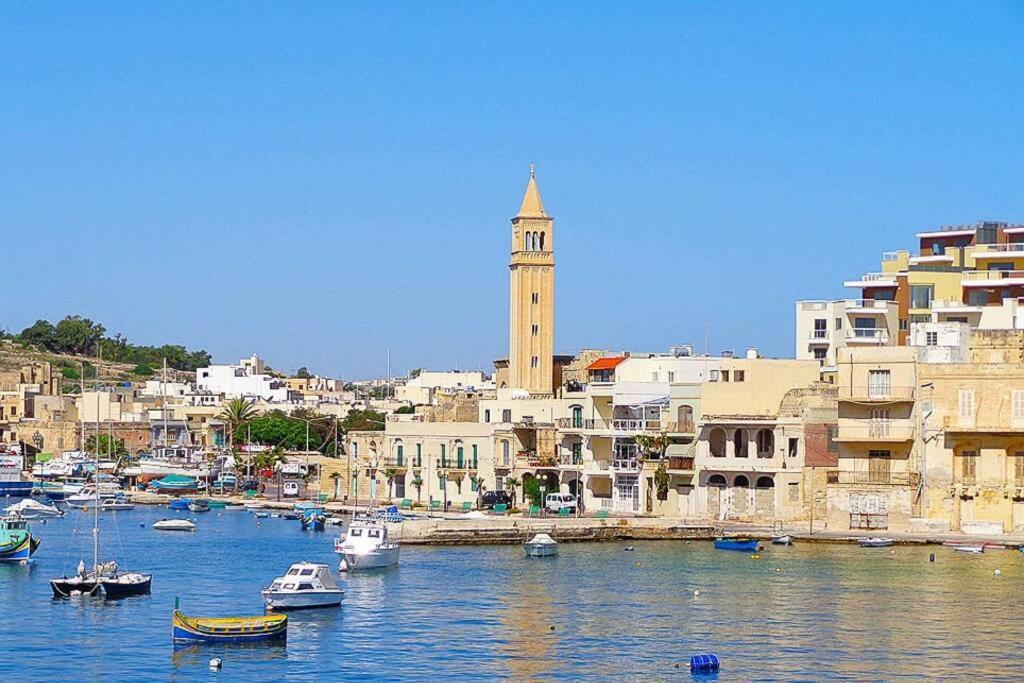 Ramzam - Spacious & Modern 3 Bedroom Apartment With Roof Terrace Marsaskala Extérieur photo
